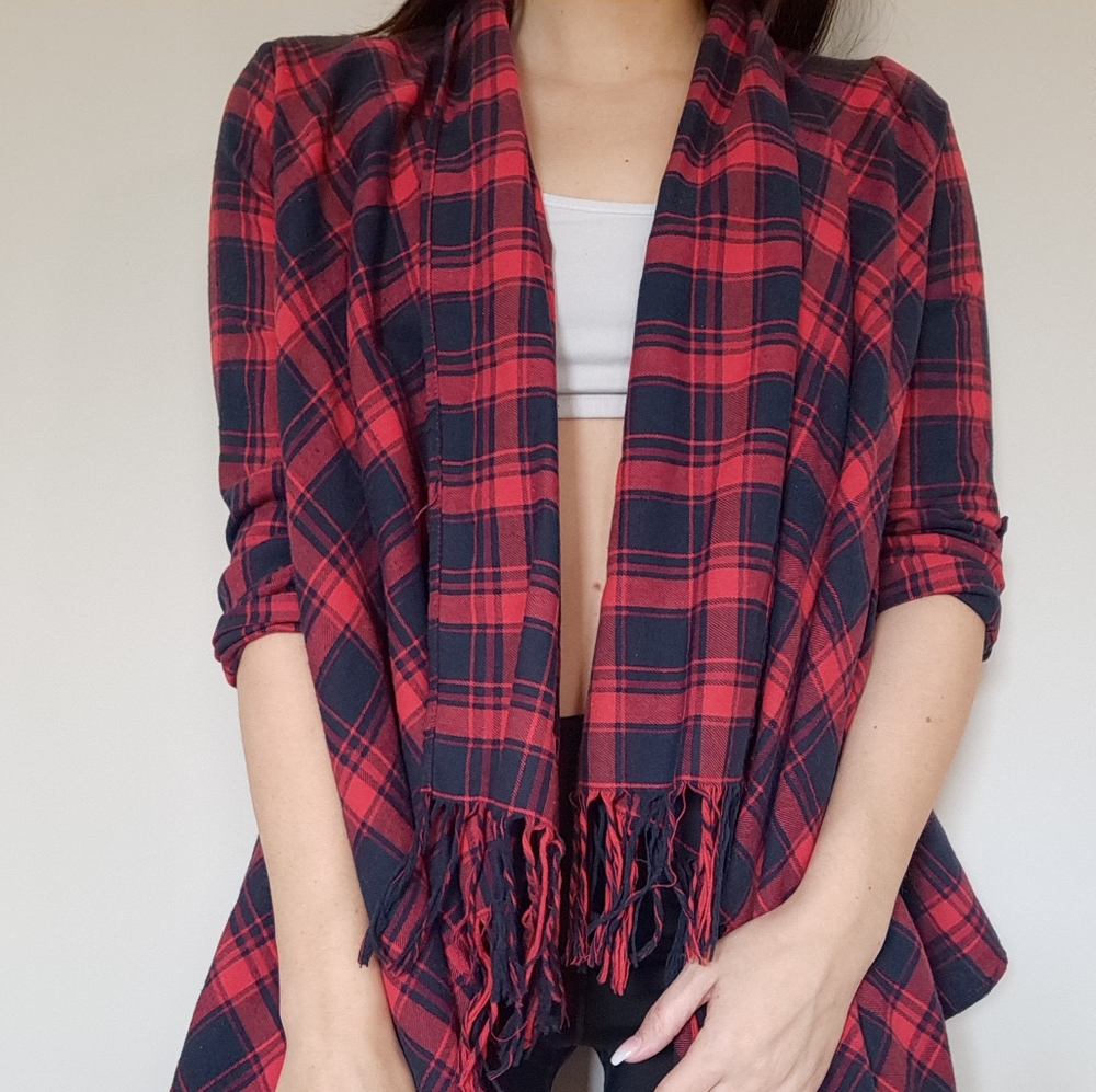 Cherish plaid cover